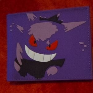 New Gengar Pokemon Anime Manga Wallet